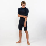 O'Neill Men's HyperX FL 2mm Short Sleeve Chest Zip Springsuit