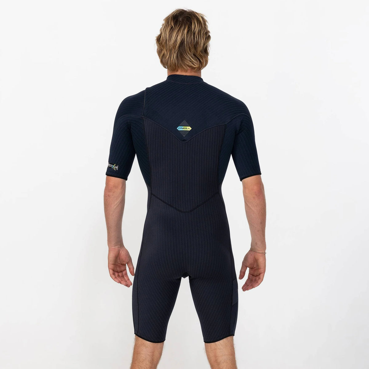 O'Neill Men's HyperX FL 2mm Short Sleeve Chest Zip Springsuit