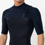 O'Neill Men's HyperX FL 2mm Short Sleeve Chest Zip Springsuit