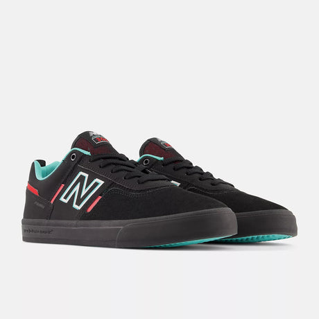 New Balance Numeric Jamie Foy 306 Shoes - Black/Red