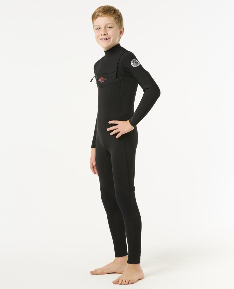Rip Curl Kids Dawn Patrol Chest Zip 3/2mm Steamer