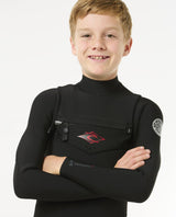 Rip Curl Kids Dawn Patrol Chest Zip 3/2mm Steamer