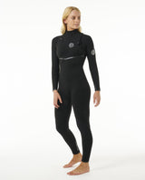 Rip Curl Womens E Bomb 32mm GB Chest Zip Steamer