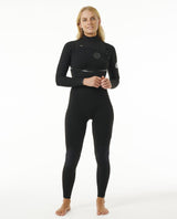 Rip Curl Womens E Bomb 32mm GB Chest Zip Steamer