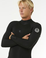 Rip Curl Mens Dawn Patrol 3/2 Back Zip Wetsuit