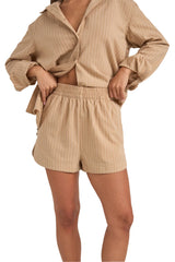 Rhythm Womens Byron Striped Short