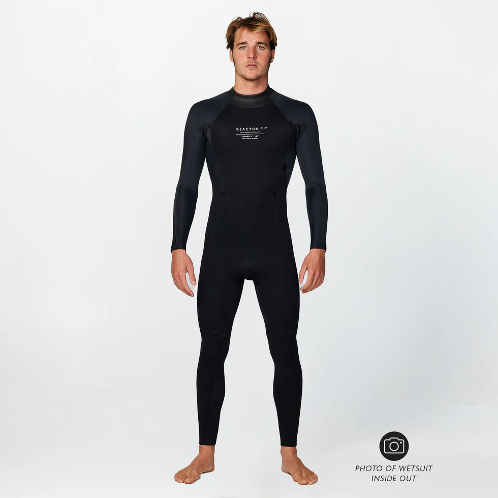 O'Neill Mens Reactor 3/2mm GBS Steamer Wetsuit