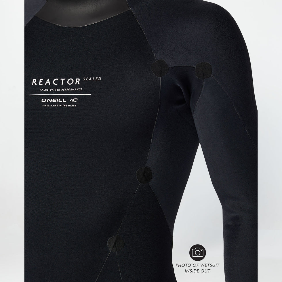 O'Neill Mens Reactor 3/2mm GBS Steamer Wetsuit