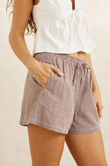 Rhythm London Check Beach Short