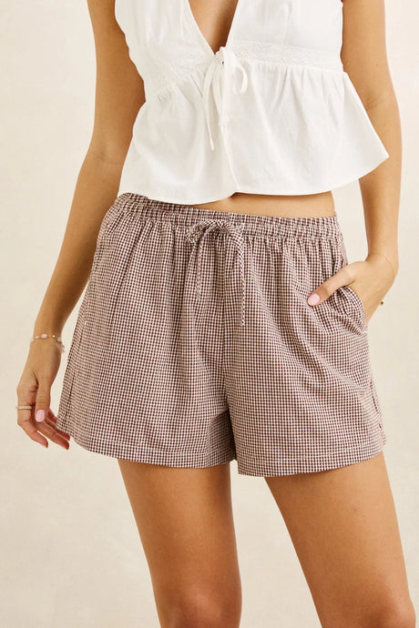 Rhythm London Check Beach Short