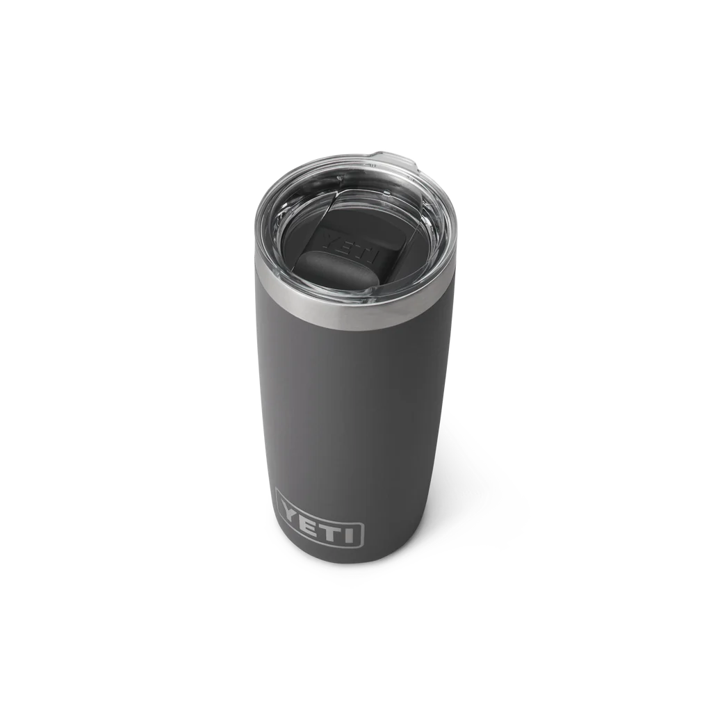 YETI Rambler 10 Oz Stackable Mug with MagSlider Lid in Charcoal