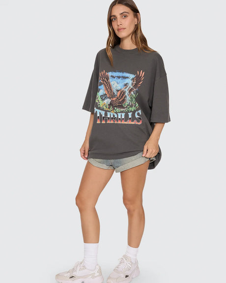 Thrills Seen & Heard Oversized Tee