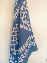 Salty Shadows Aztec Turkish Towel
