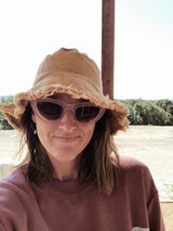 Salty Shadows Frayed Edge Bucket Hat