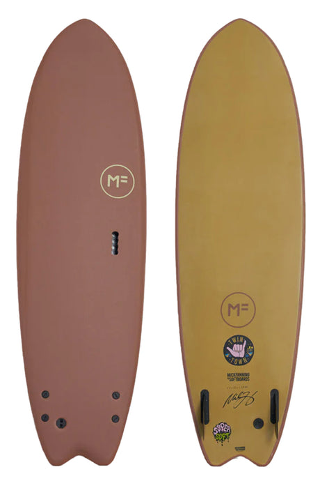 Mick Fanning MF Super Soft Twin Town Softboard - Comes with fins