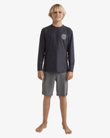 Billabong Boys 8-16 Rotor Shorline Long Sleeve Rash Vest