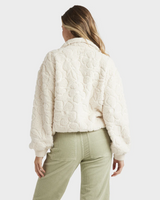 Billabong Womens Fireside Cozy Half Zip Crew
