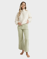 Billabong Womens Fireside Cozy Half Zip Crew