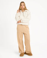 Billabong Womens Rising Tides Half Zip Crew