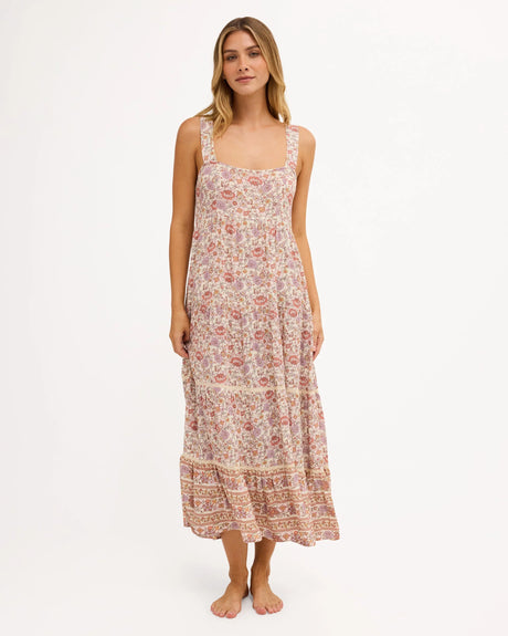 Billabong Womens Forevermore Shine On Midi Dress