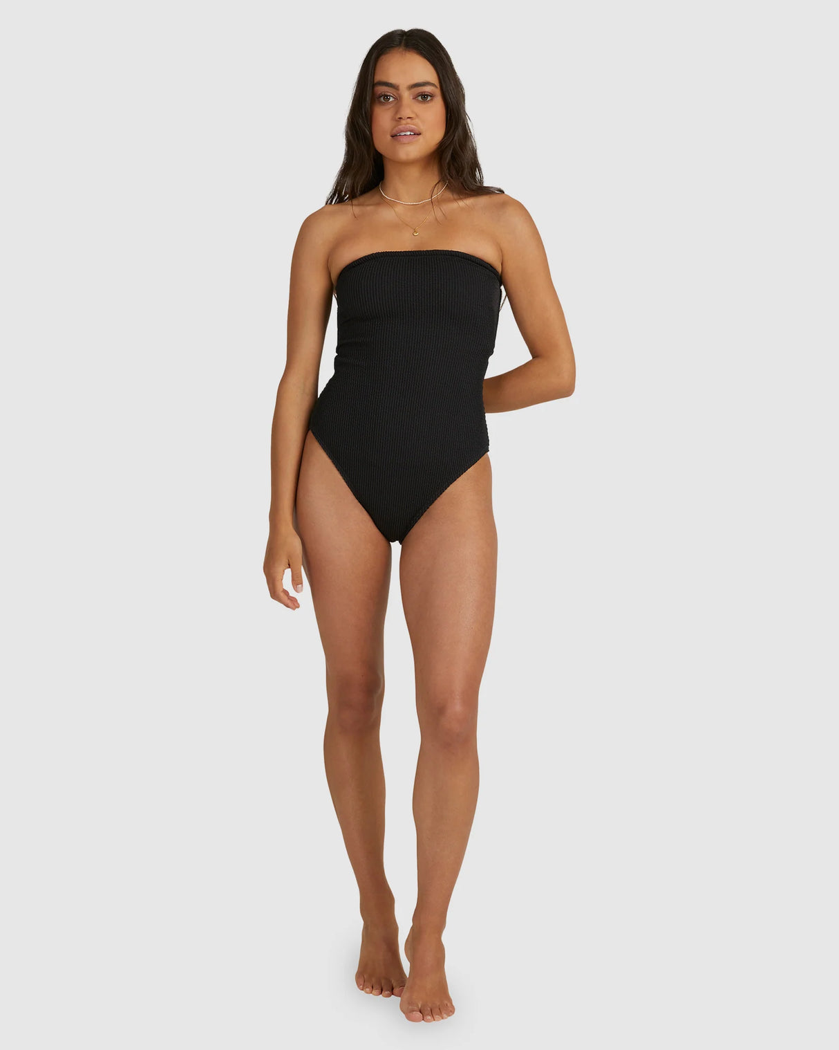 Billabong Womens Summer High Bandeau One Piece Swimsuit