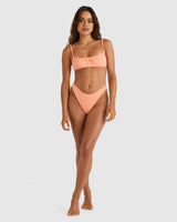 Billabong Terry Rib Skimpy Hike Bikini Bottom