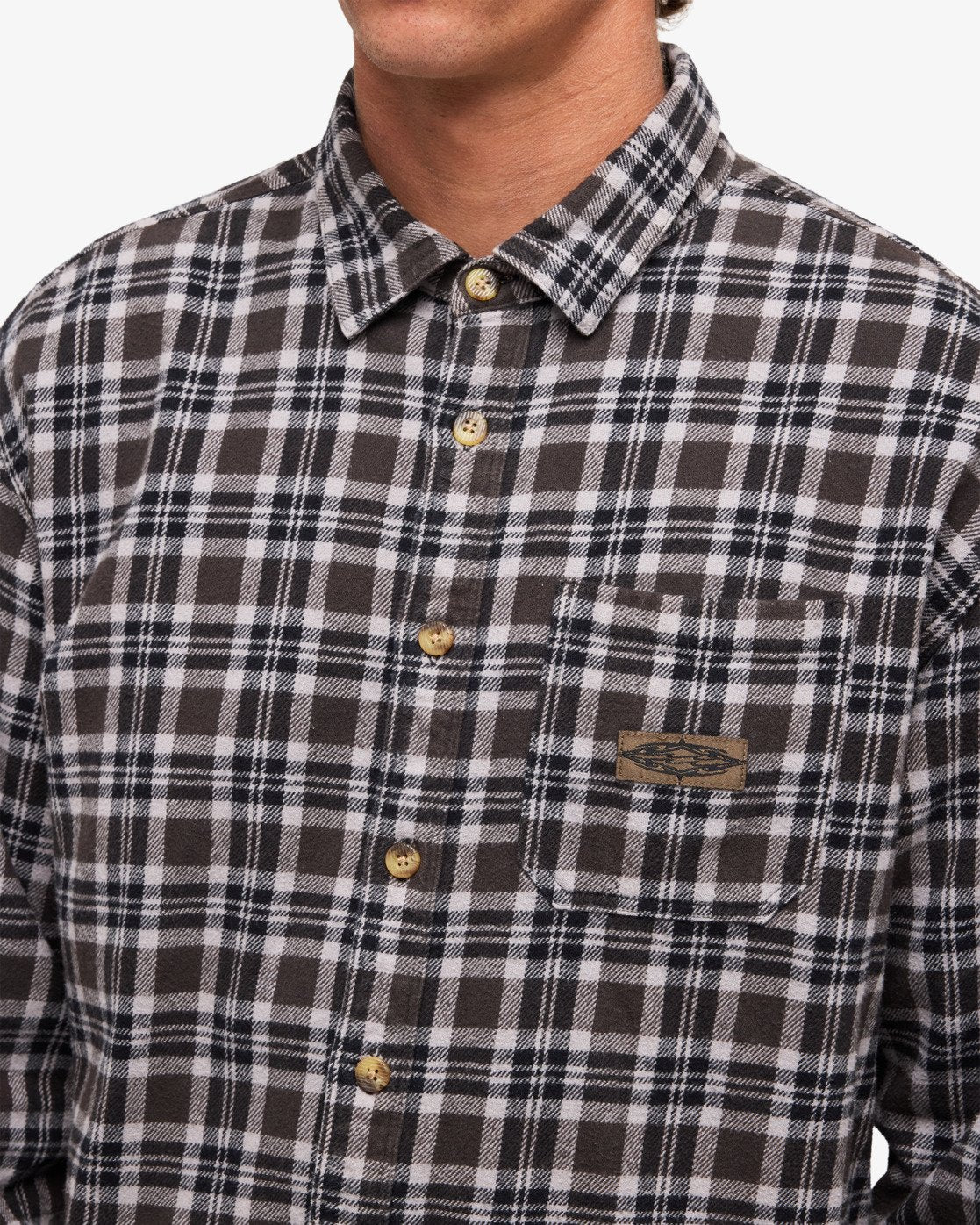 Billabong Mens Immortal Long Sleeve Flannel Shirt