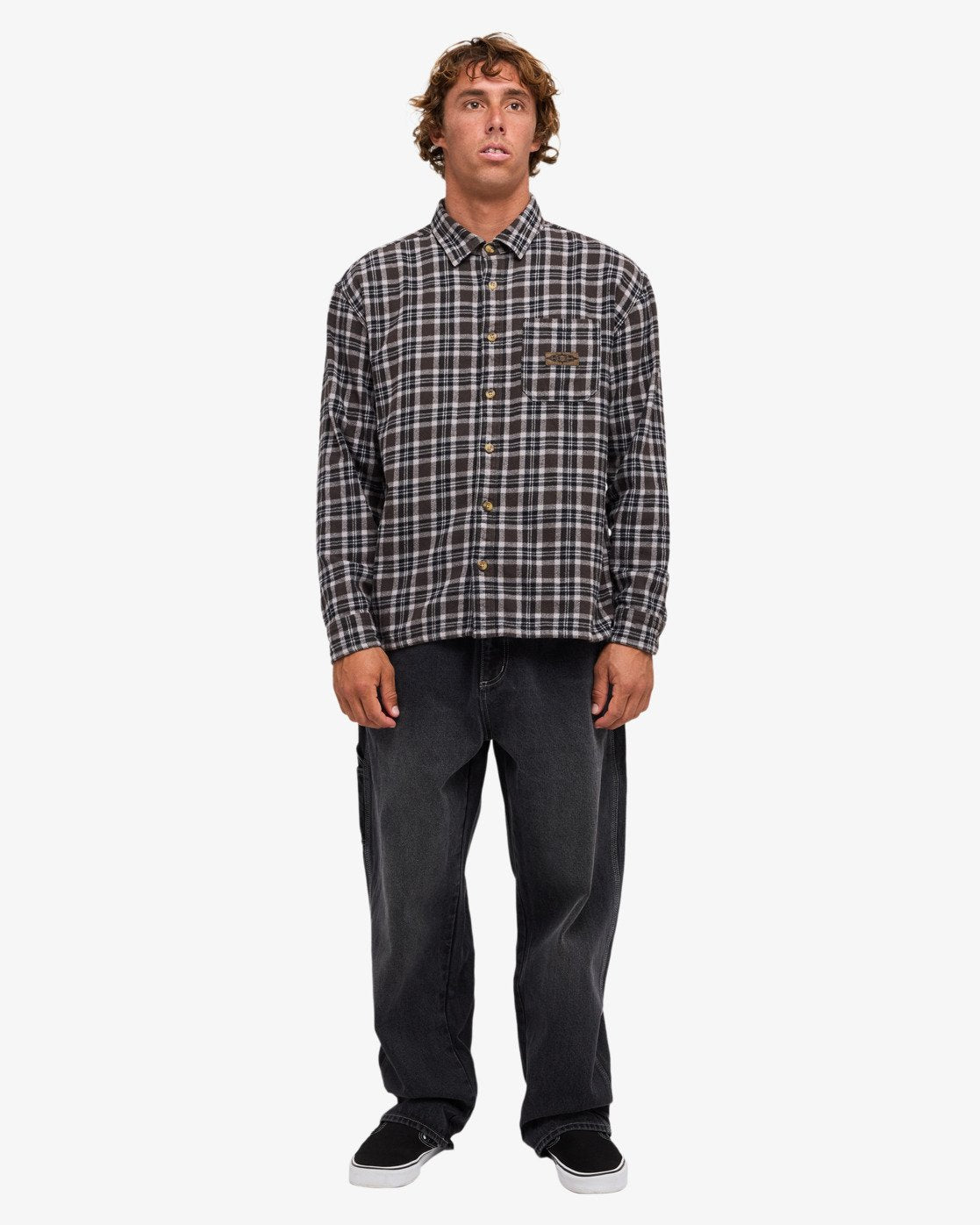 Billabong Mens Immortal Long Sleeve Flannel Shirt