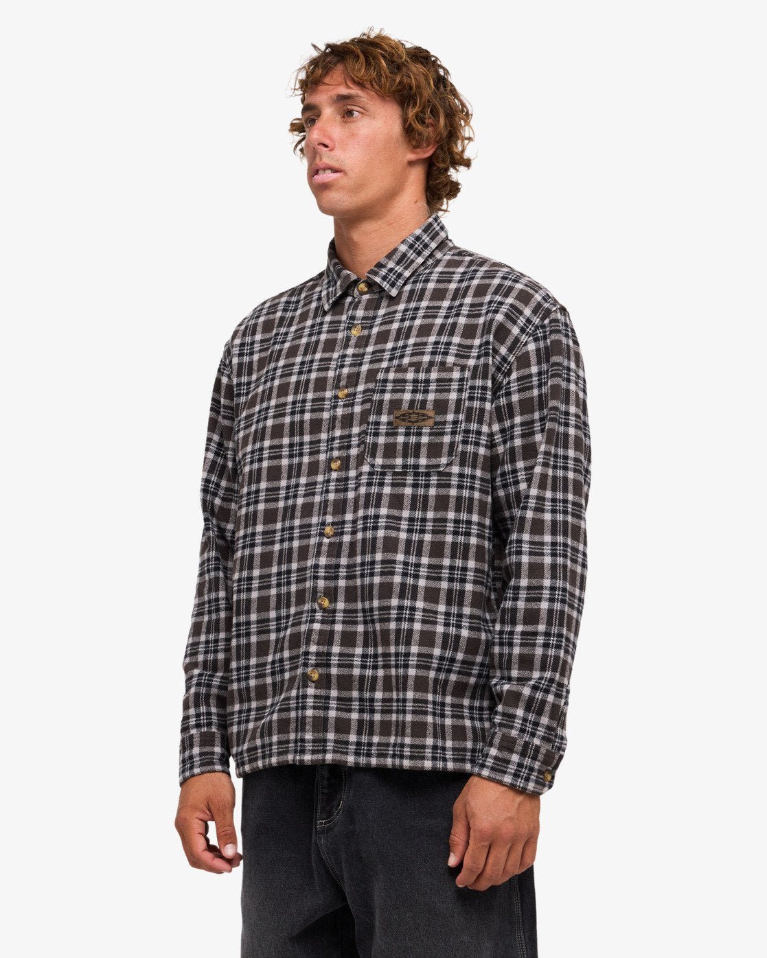 Billabong Mens Immortal Long Sleeve Flannel Shirt