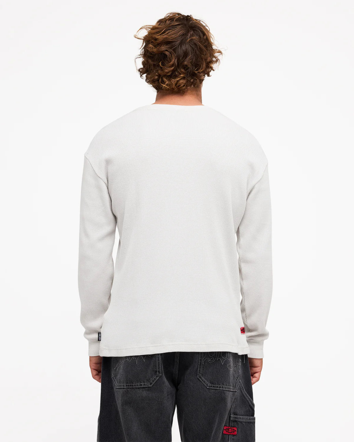 Billabong Mens Immortal Waffle Long Sleeve T-Shirt