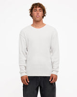 Billabong Mens Immortal Waffle Long Sleeve T-Shirt