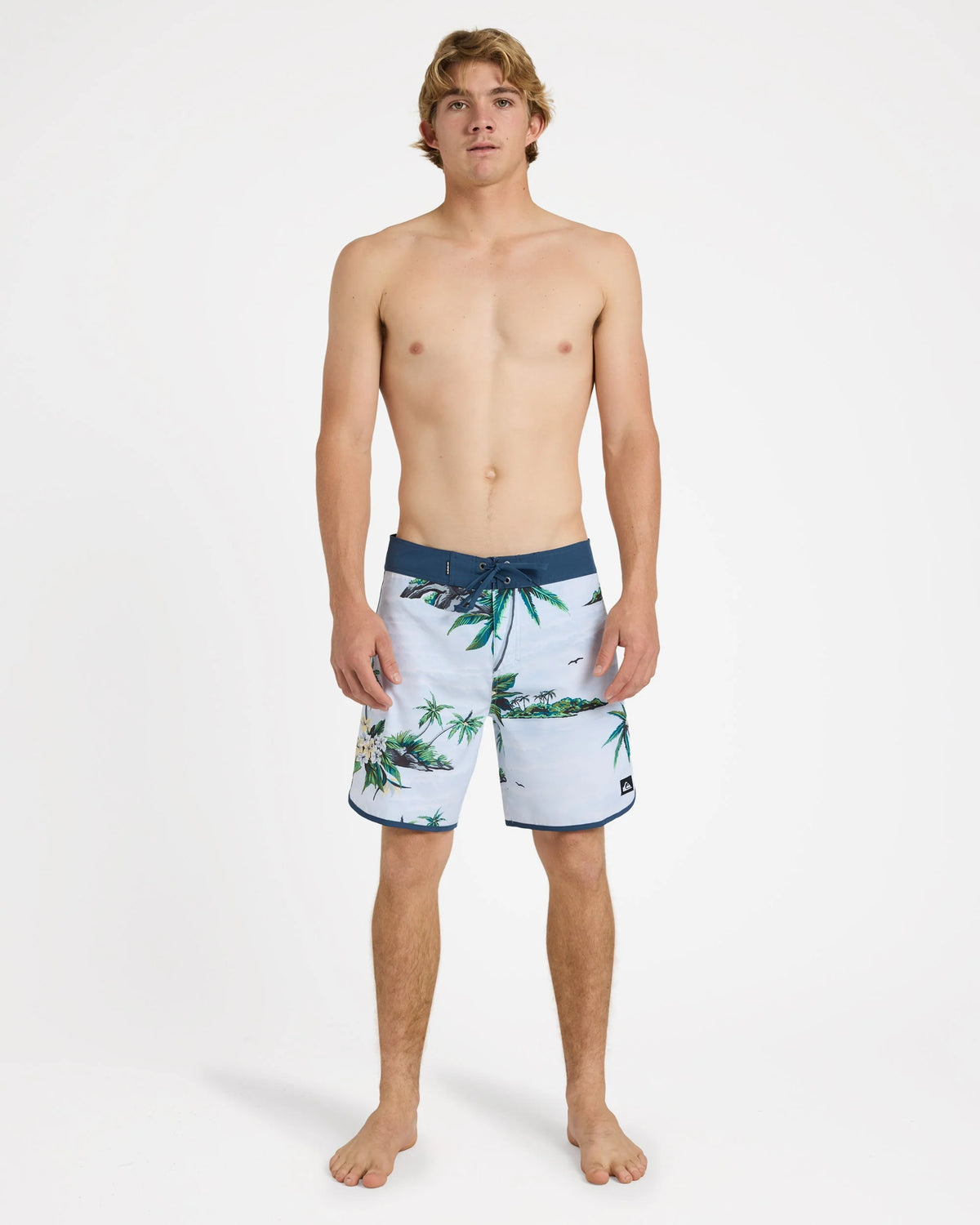 Quiksilver Mens Surfsilk Scallop 18" Boardshorts