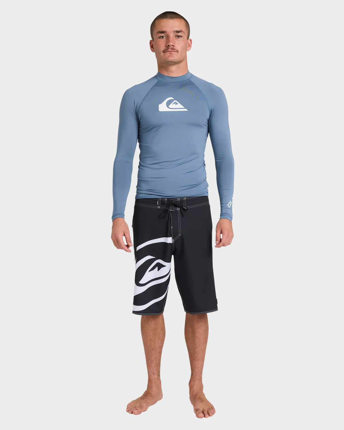 Quiksilver Mens All Time Long Sleeve Rash Vest
