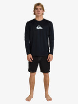 Quiksilver Mens Solid Streak Long Sleeve Surf Shirt