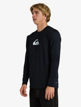 Quiksilver Mens Solid Streak Long Sleeve Surf Shirt