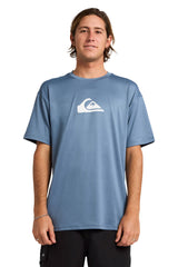 Quiksilver Mens Solid Streak Rash Shirt ID