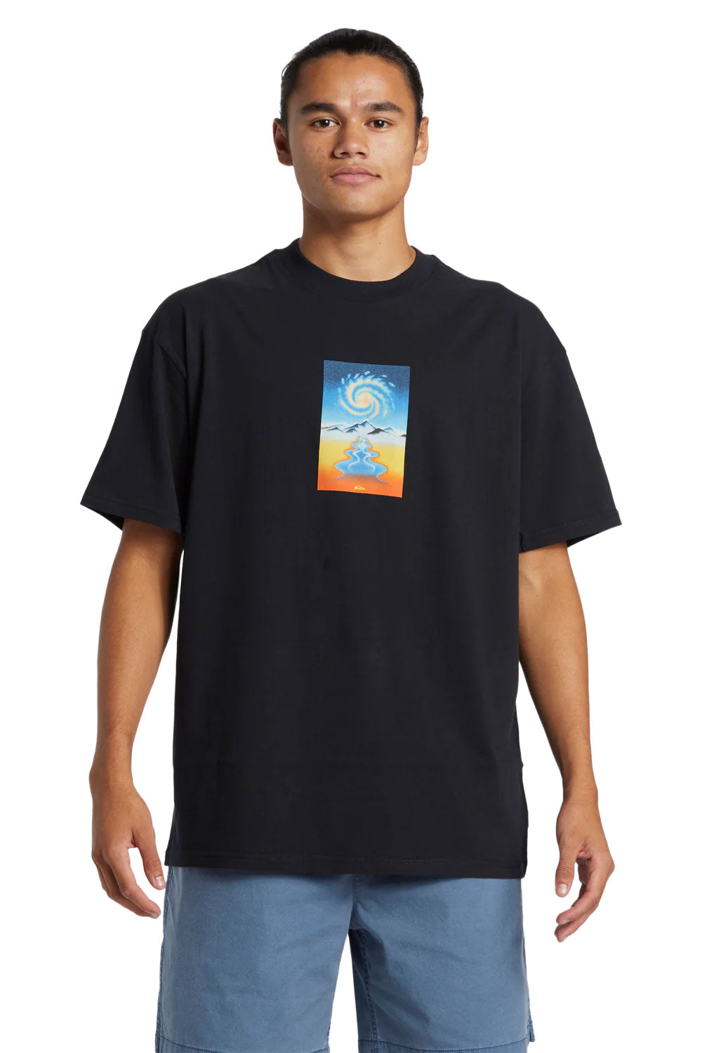 Quiksilver Mens Cosmic Vibrations Short Sleeve T-Shirt