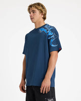 Quiksilver Mens YG Scrawled Oversized T-Shirt