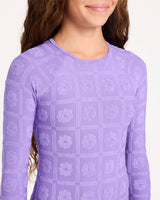 ROXY Girls 8-16 The Girls Long Sleeve One Piece Swimsuit