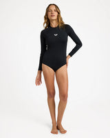 ROXY Womens Essentials Long Sleeve One Piece Back Zip Rash Vest