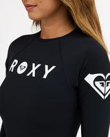 ROXY Womens Heater Long Sleeve One Piece Swimsuit