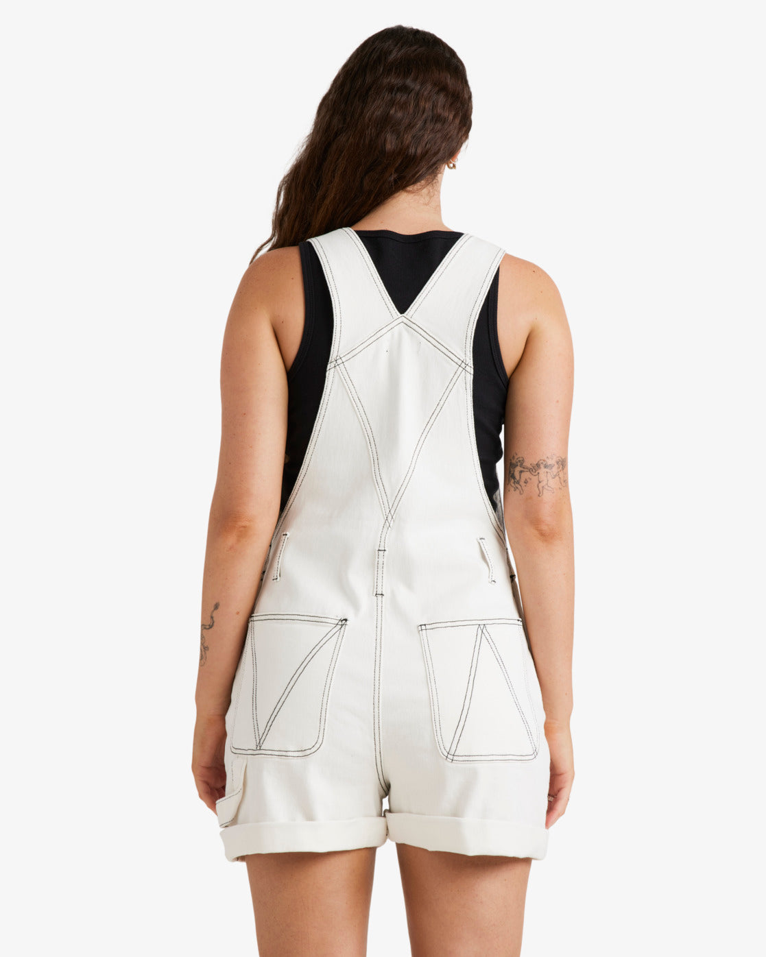 RVCA Denim Sloucher Overalls