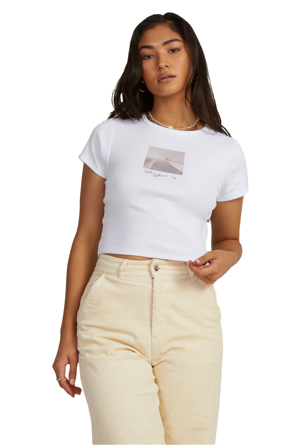 RVCA Out Of Office Baby Tee