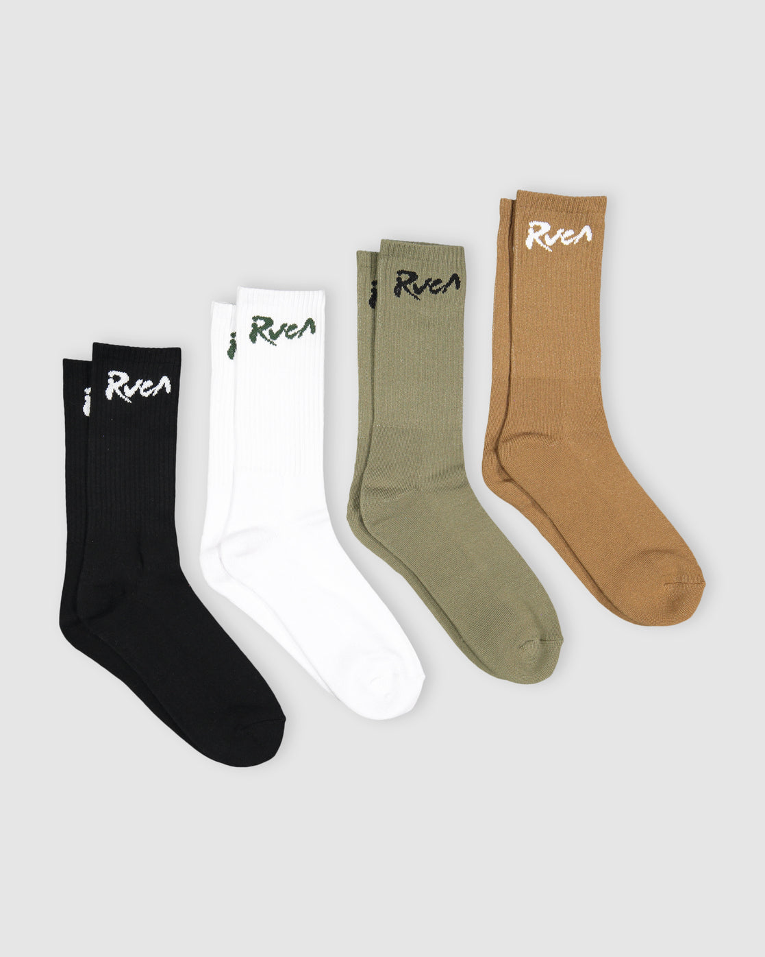 RVCA Mens Seasonal Sock 4 Pack
