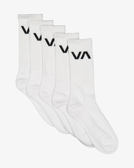 RVCA VA Sport Sock 5 Pack