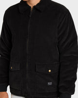 RVCA Mens Station Cord Coach Jacket