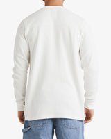 RVCA Mens Haru Waffle L/S T-Shirt