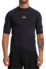 RVCA Mens VA Short Sleeve Rashshirt