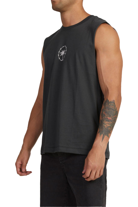 RVCA Mens Wired Muscle Tee