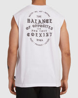 RVCA Mens Coexist Muscle Tee